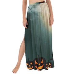 Halloween landscape Maxi Chiffon Tie-Up Sarong