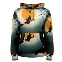 Halloween Landscape Women s Pullover Hoodie by ValentinaDesign