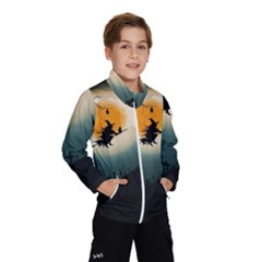 Halloween Landscape Wind Breaker (kids) by ValentinaDesign