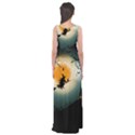 Halloween landscape Empire Waist Maxi Dress View2