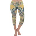 Art Nouveau Capri Yoga Leggings View1