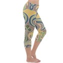 Art Nouveau Capri Yoga Leggings View3