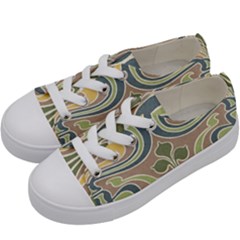 Art Nouveau Kids  Low Top Canvas Sneakers by NouveauDesign