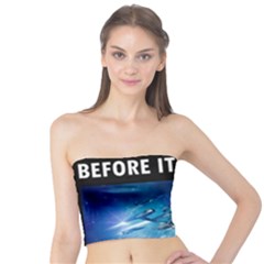 Black Star Trek Tee Tube Top by GlamourG33k