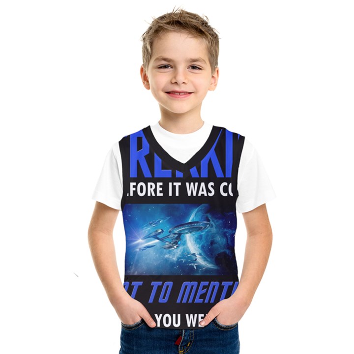 Black Star Trek Tee Kids  SportsWear