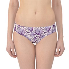 Vegetable Cabbage Purple Flower Hipster Bikini Bottoms by Mariart