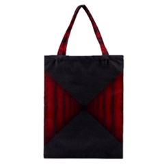 Black Red Door Classic Tote Bag by Mariart