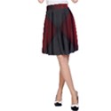 Black Red Door A-Line Skirt View1