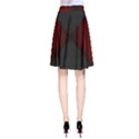 Black Red Door A-Line Skirt View2