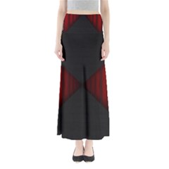 Black Red Door Full Length Maxi Skirt