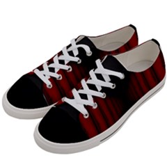 Black Red Door Women s Low Top Canvas Sneakers by Mariart