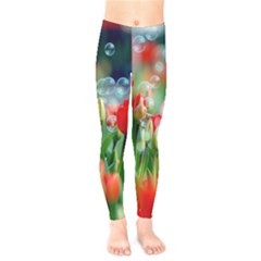 Colorful Flowers Kids  Legging