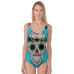 Sugar Skull New 2015 Princess Tank Leotard  by crcustomgifts