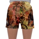 Steampunk, Steampunk Elephant With Clocks And Gears Sleepwear Shorts View1