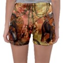 Steampunk, Steampunk Elephant With Clocks And Gears Sleepwear Shorts View2