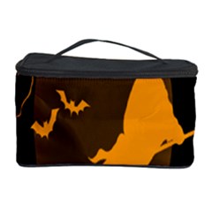 Day Hallowiin Ghost Bat Cobwebs Full Moon Spider Cosmetic Storage Case