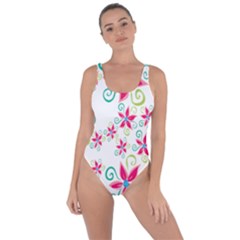 Flower Beauty Sexy Rainbow Sunflower Pink Green Blue Bring Sexy Back Swimsuit by Mariart