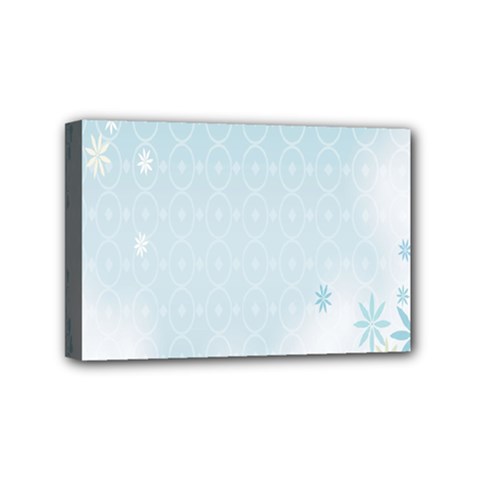 Flower Blue Polka Plaid Sexy Star Love Heart Mini Canvas 6  x 4 