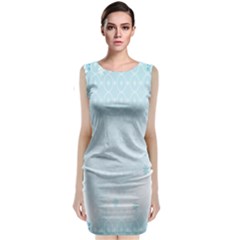 Flower Blue Polka Plaid Sexy Star Love Heart Sleeveless Velvet Midi Dress