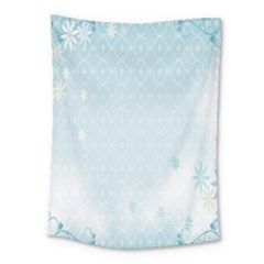 Flower Blue Polka Plaid Sexy Star Love Heart Medium Tapestry