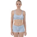 Flower Blue Polka Plaid Sexy Star Love Heart Women s Sports Set View1