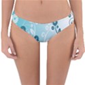 Flower Blue River Star Sunflower Reversible Hipster Bikini Bottoms View1