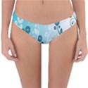 Flower Blue River Star Sunflower Reversible Hipster Bikini Bottoms View3