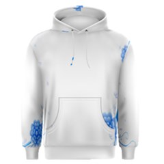 Flower Blue Sunflower Star Sexy Men s Pullover Hoodie