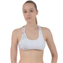 Flower Floral Rose Sunflower Star Sexy Pink Criss Cross Racerback Sports Bra by Mariart