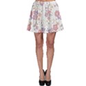 Flower Floral Sunflower Rose Purple Red Star Skater Skirt View1