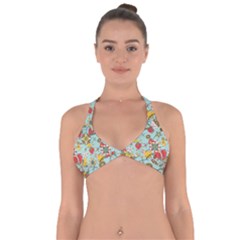 Flower Fruit Star Polka Rainbow Rose Halter Neck Bikini Top by Mariart