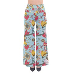 Flower Fruit Star Polka Rainbow Rose Pants