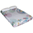 Flower Rainbow Circle Polka Leaf Sexy Fitted Sheet (California King Size) View2