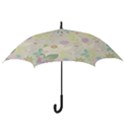 Flower Rainbow Star Floral Sexy Purple Green Yellow White Rose Hook Handle Umbrellas (Large) View3