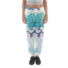 Flower Rose Purple Sunflower Lotus Women s Jogger Sweatpants