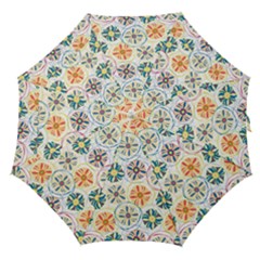 Flower Rainbow Fan Sunflower Circle Sexy Straight Umbrellas by Mariart