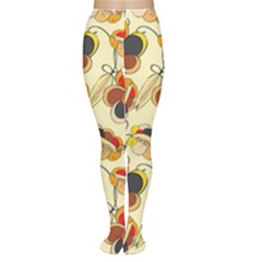 Flower Seed Rainbow Rose Women s Tights by Mariart