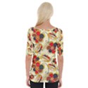 Flower Seed Rainbow Rose Wide Neckline Tee View2