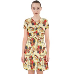 Flower Seed Rainbow Rose Adorable In Chiffon Dress