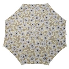 Flower Rose Sunflower Gray Star Straight Umbrellas