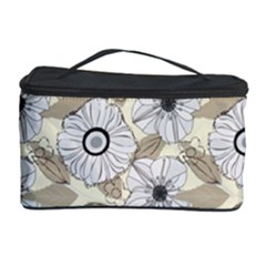 Flower Rose Sunflower Gray Star Cosmetic Storage Case