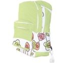 Flower Simple Green Rose Sunflower Sexy Full Print Backpack View3