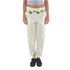 Flower Star Floral Green Camuflage Leaf Frame Women s Jogger Sweatpants