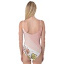 Flower Sunflower Wave Waves Pink Camisole Leotard  View2