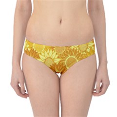 Flower Sunflower Floral Beauty Sexy Hipster Bikini Bottoms