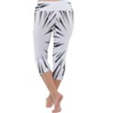 Line Black Sun Arrow Capri Yoga Leggings View4