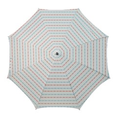 Line Polka Dots Blue Red Sexy Golf Umbrellas by Mariart