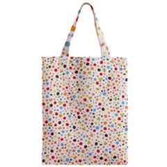 Flower Star Rose Sunflower Rainbow Smal Zipper Classic Tote Bag