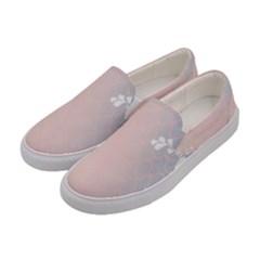 Love Heart Flower Purple Sexy Rose Women s Canvas Slip Ons by Mariart