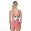 Love Heart Valentine Pink White Sexy Princess Tank Leotard  View2